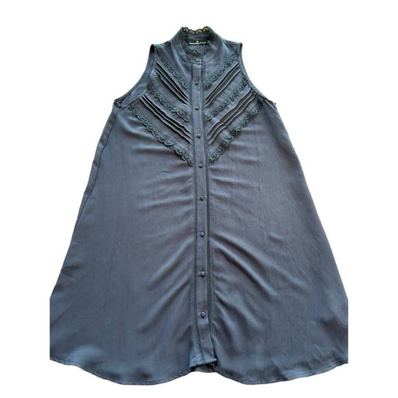 Tuckernuck Pomander Place Navy Blue Dutton Dress - Size S - Picture 11 of 14